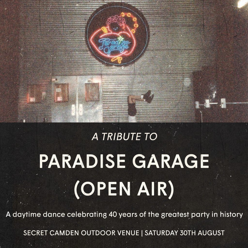 A Tribute to Paradise Garage (Open Air)