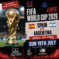 World Cup 2026 Live: Spain Vs Argentina at 93 Feet East