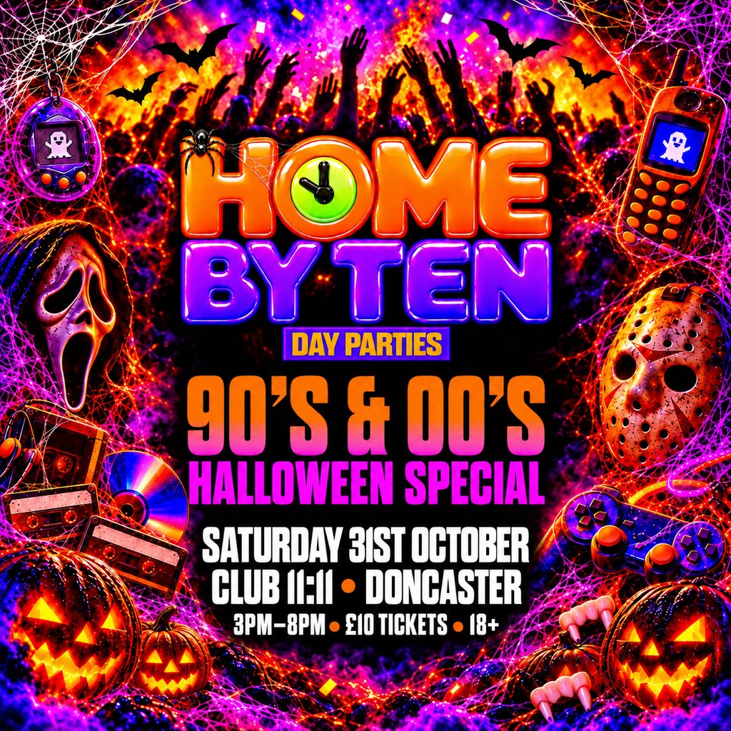 Home By Ten 90s / 00s Halloween Day Party