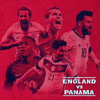England vs Panama
