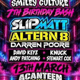 Smiley Culture: 7th Birthday Bash