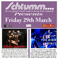 Schtumm....Presents Emily Breeze + The High Points Schtumm....Presents Emily Breeze + The High Points