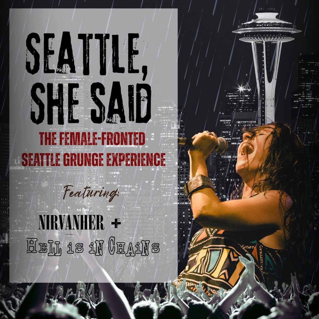 SEATTLE, SHE SAID | The female-fronted Seattle grunge experience Image