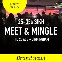 FREE Sikh Meet and Mingle Dating, Birmingham - 25-35s