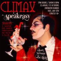 CLIMAX: Speakeasy at Firewater Dundee