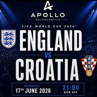 FIFA World Cup 2026 Opening Party - England  vs Croatia at The Apollo Wolverhampton