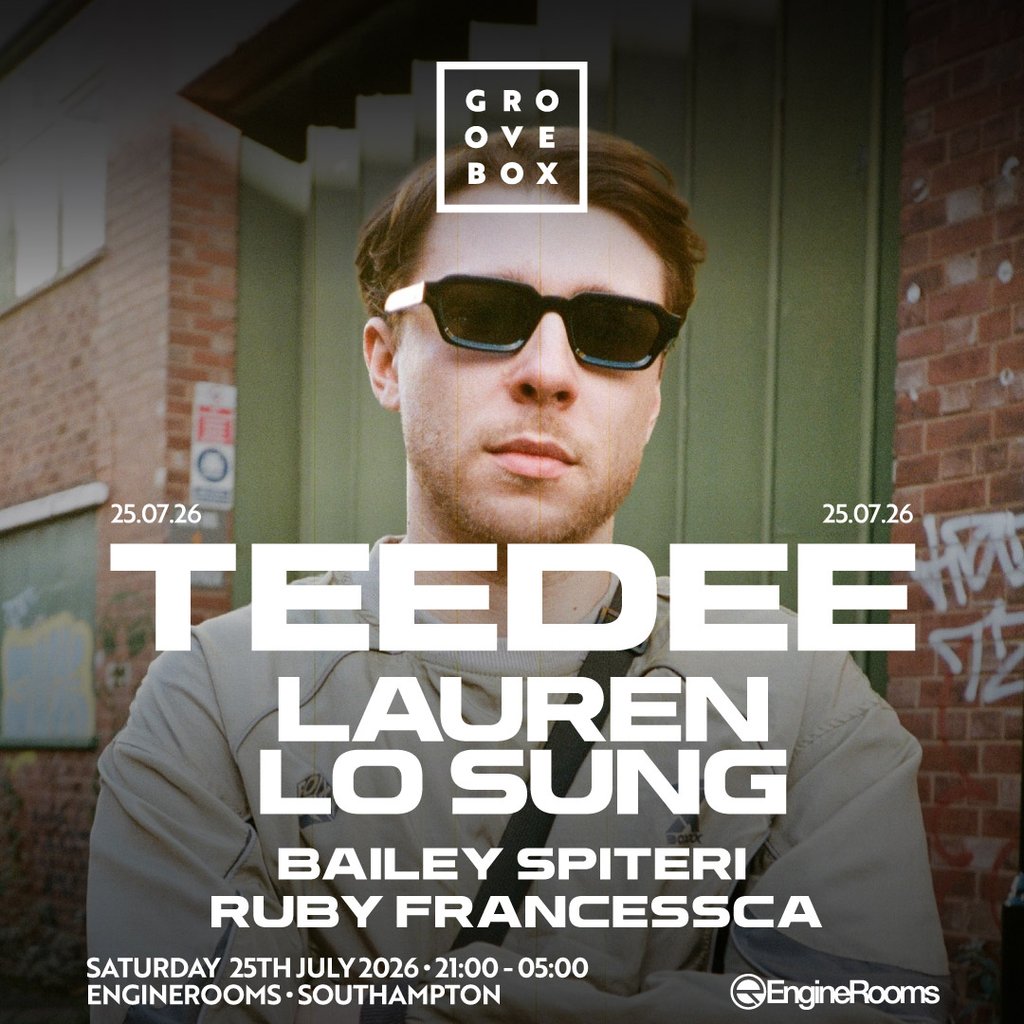 TEEDEE | Groovebox at Engine Rooms, Southampton