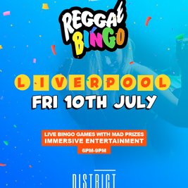 Reggae Bingo - Liverpool - Fri 10th July