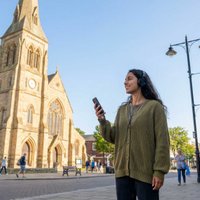 Southport Audio Tour: Hands to the Sea at Southport Railway Station, Chapel Street