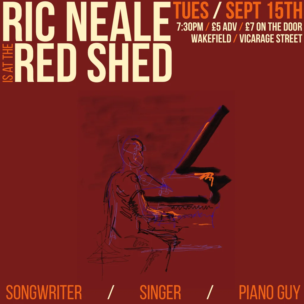 Ric Neale is at The Red Shed, Wakefield at The Red Shed Wakefield Labour Club, Wakefield — photo 4