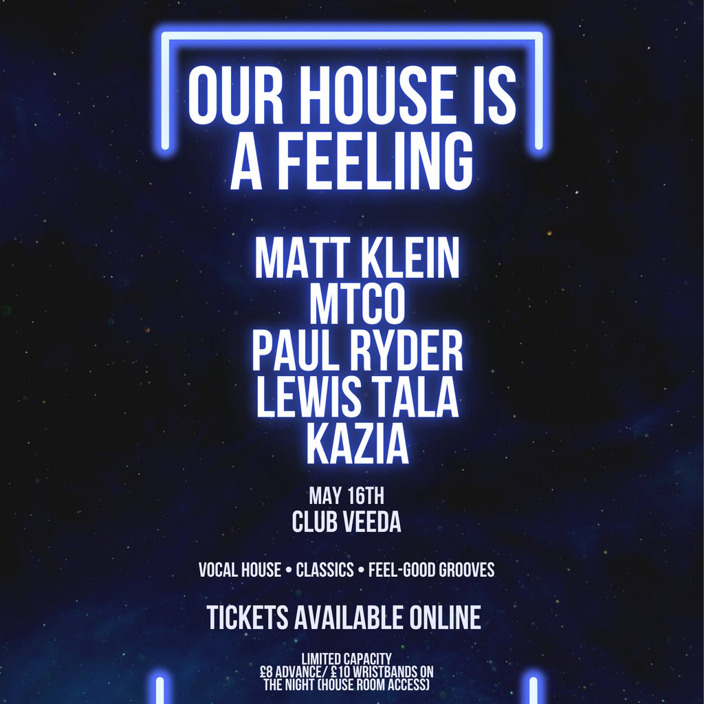 Our House Is A Feeling - Vocal and Classic House