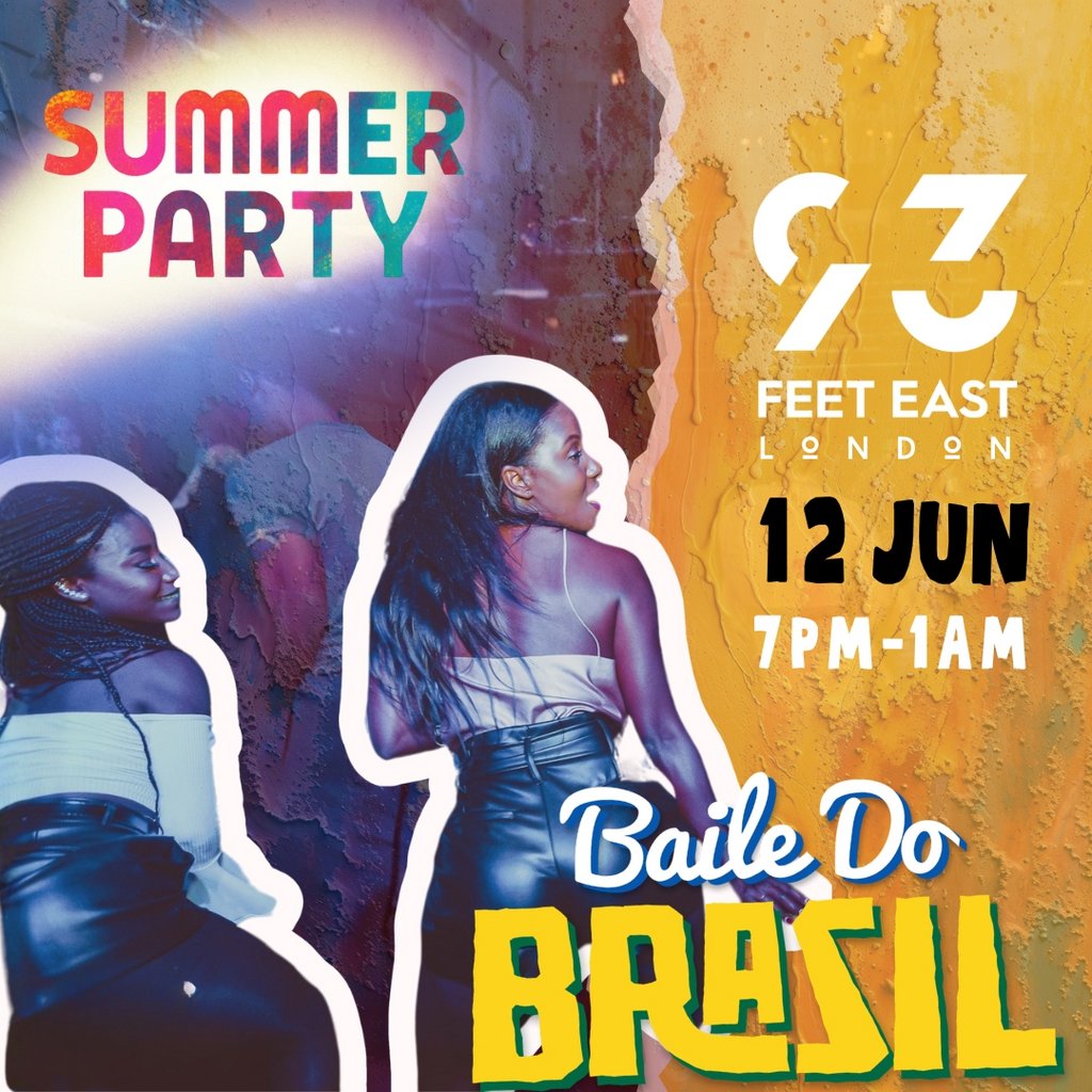 Baile Do Brasil - Brazilian Baile Funk Summer Party (London)