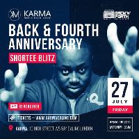 BACK N FORTH ANNIVERSARY WITH SHORTEE BLITZ