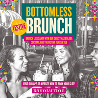 Festive Bublé Bottomless Brunch at Revolution Bar Newcastle Upon Tyne