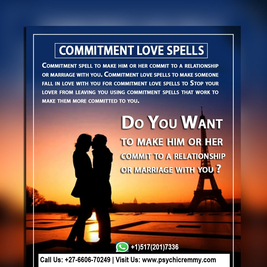 Real Powerful Love Spells That Work Instantly – +27660670249