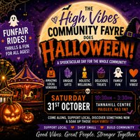 High Vibes Community Fayre at Tannahill Centre