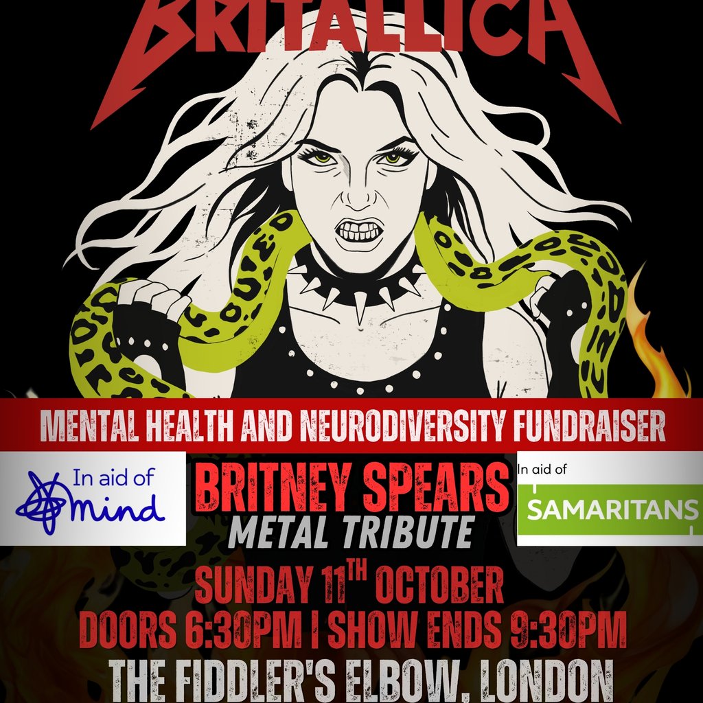 Britallica Mental Health and Neurodiversity Fundraiser - London at Fiddler's Elbow Nw, London