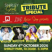 Shirley Social - Tribute Special - Sunday 4th October 2026 at Shirley Park