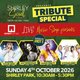 Shirley Social - Tribute Special - Sunday 4th October 2026 Event Title Pic