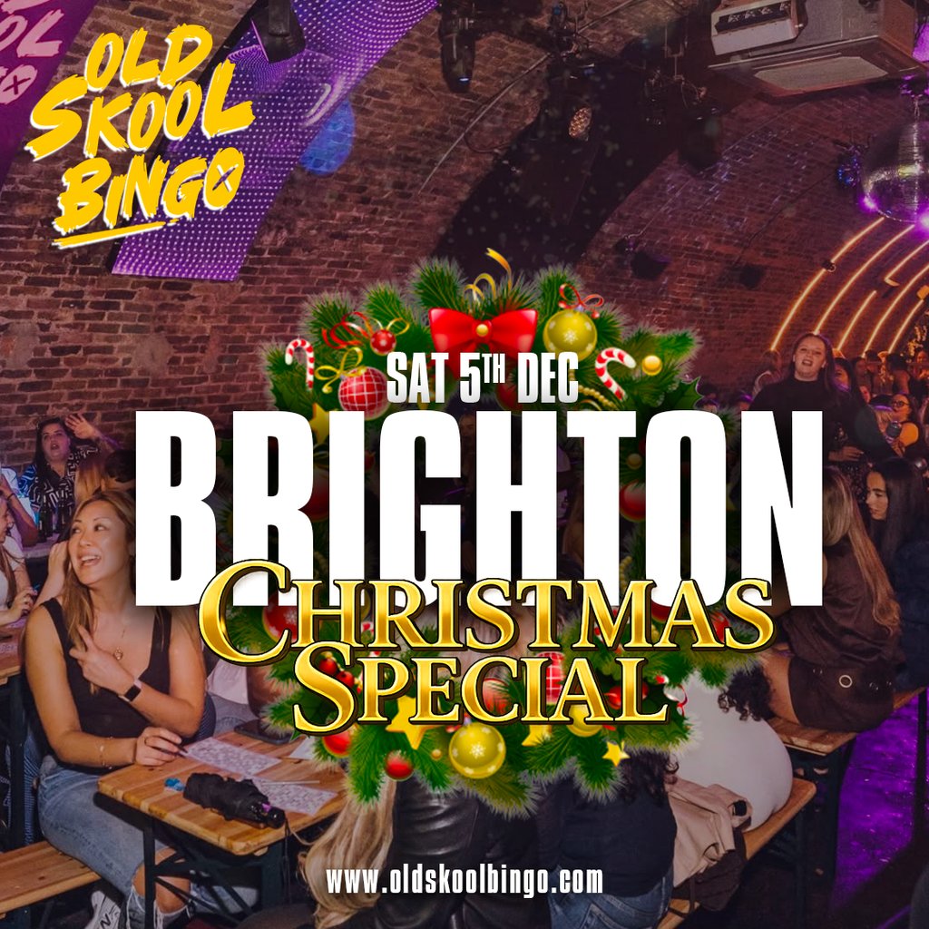 Old Skool Bingo Sat 5th Dec Brighton at Horizon Club, Brighton