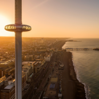 Winter Solstice Sunrise Flight at British Airways I360