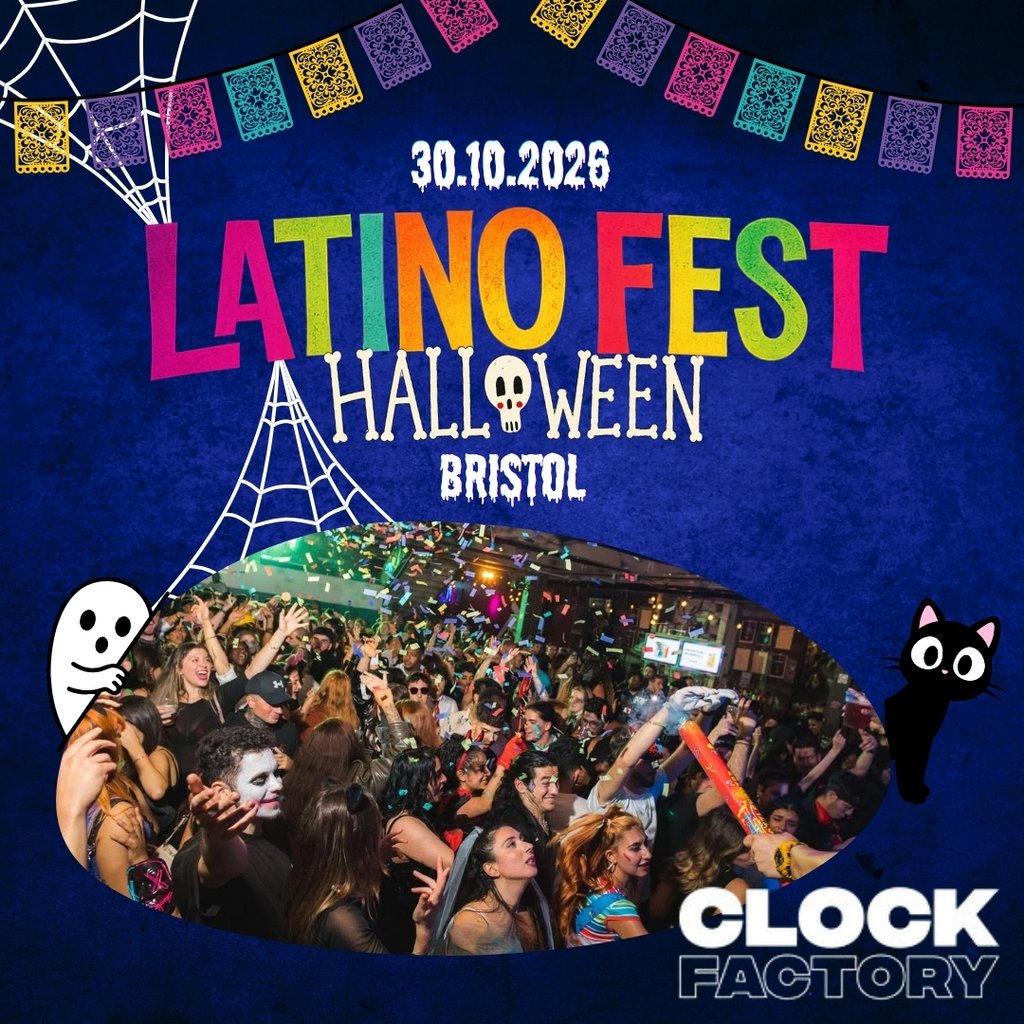 Latino Fest Halloween Special (Bristol) 2026 at Clock Factory Bristol, Bristol