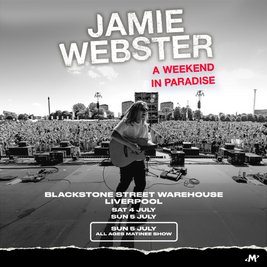 Jamie Webster Liverpool Saturday 4th July