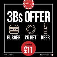 3 B's offer at Napoleons Casino And Restaurant Bradford
