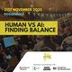 Humans vs AI:  Finding the Balance Event Title Pic