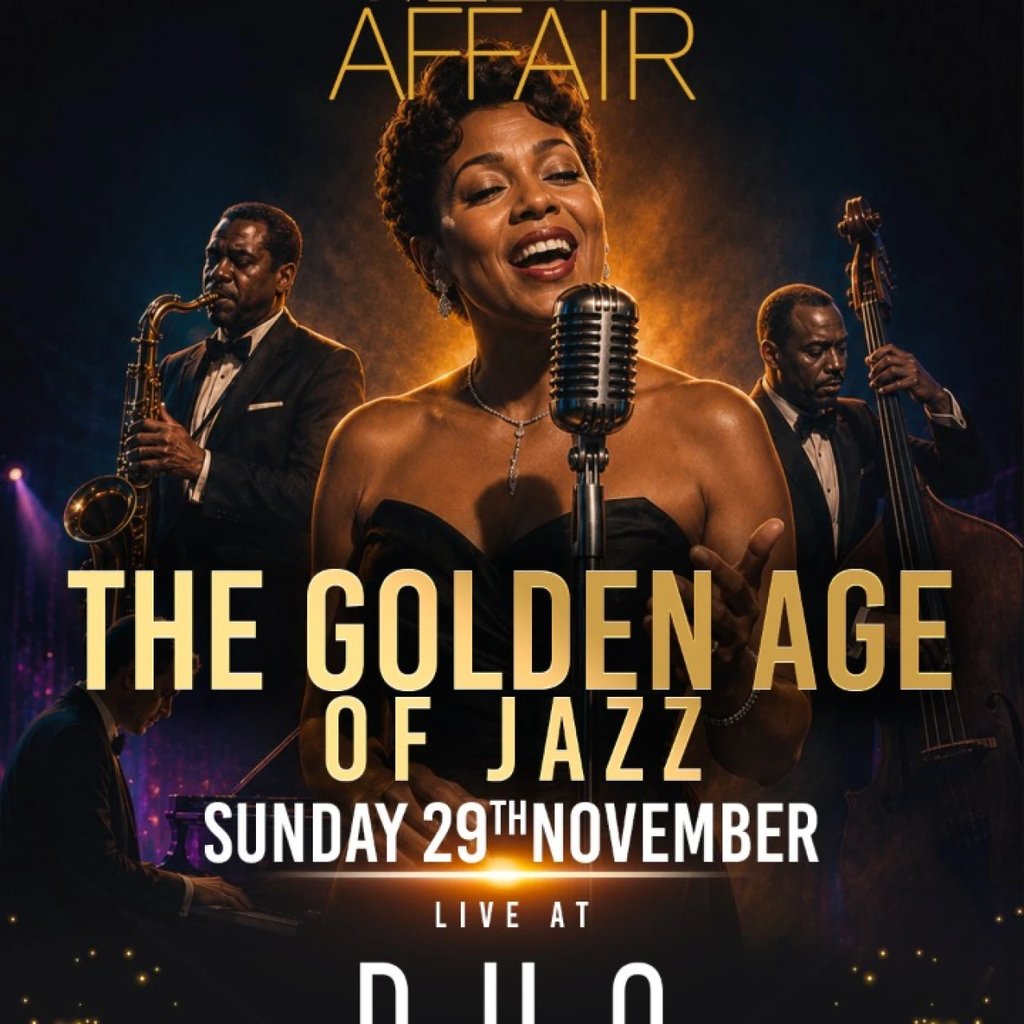 Jazz Affair Live Jazz Swing & Timeless Classics Sunday 29th Nov