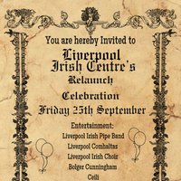 Liverpool Irish Centre: The Relaunch