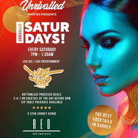 Unrivalled Saturdays at Red Bar And Restaurant