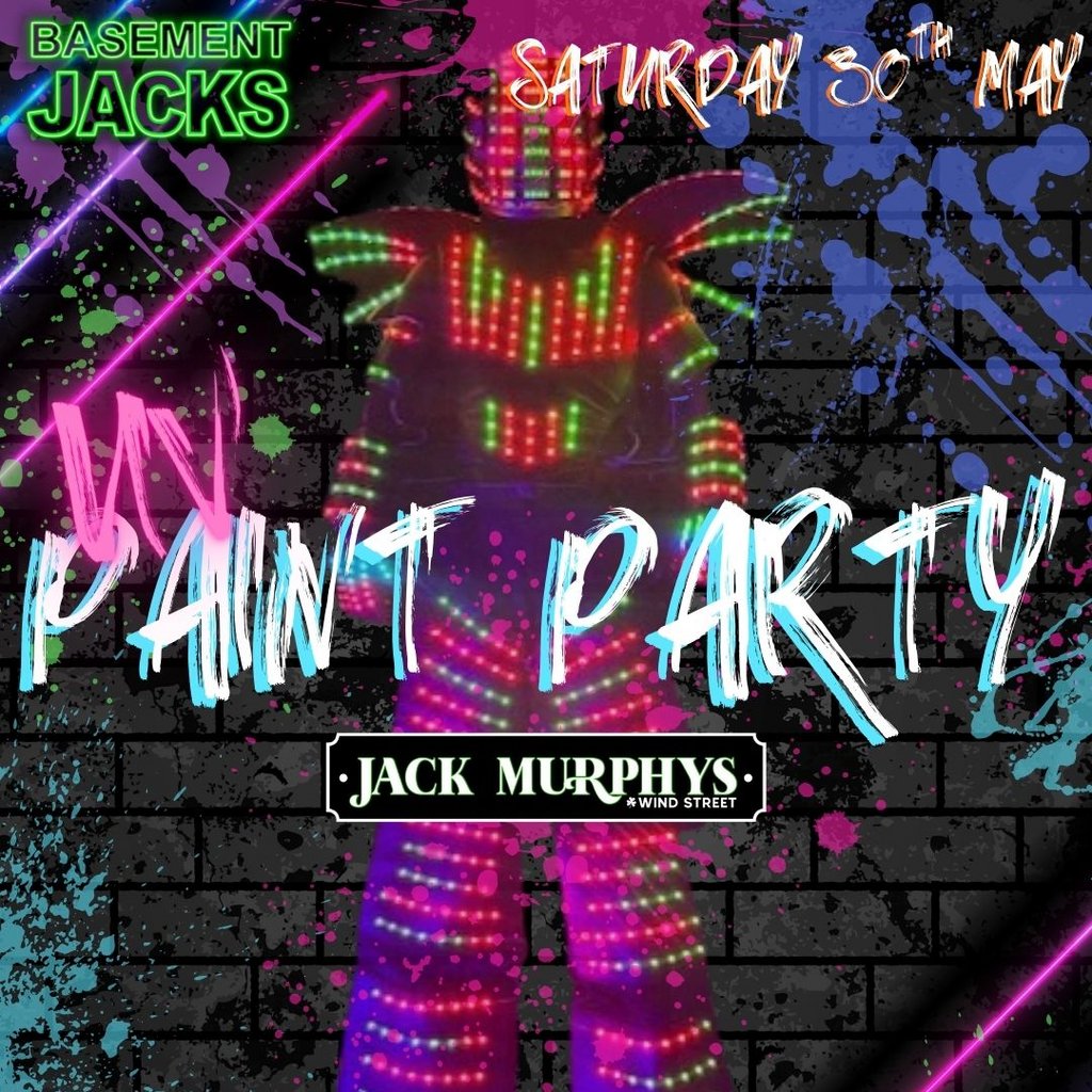UV PAINT PARTY - Basement Jacks