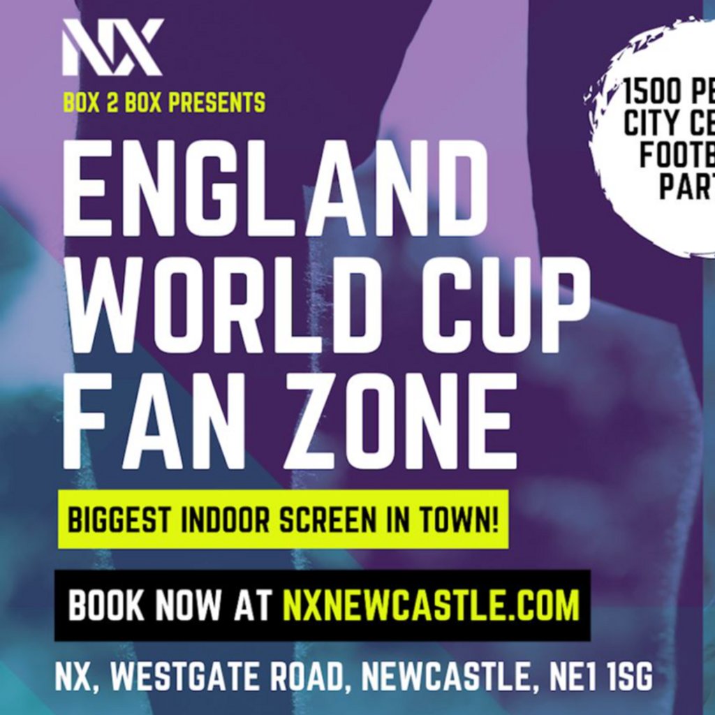 Venue NX England World Cup Fanzone England vs Senegal + Special Gues