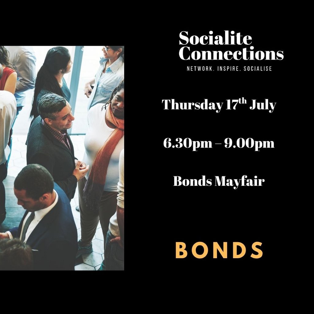 Legal & Business Networking at Bonds Mayfair