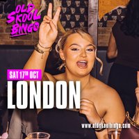 Old Skool Bingo Sat 17th October London at Duo Clapham