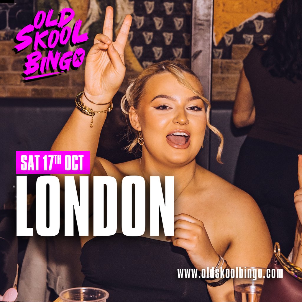 Old Skool Bingo Sat 17th October London at Duo Clapham, London
