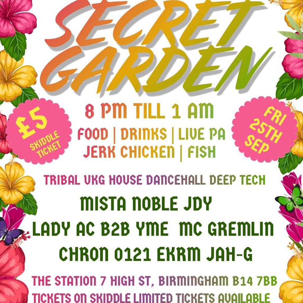 Secret garden at The Station, Birmingham