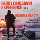 The Gerry Cinnamon Expierence  Event Title Pic