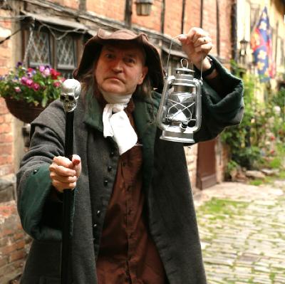 Historic building Ghost Tour by lantern light