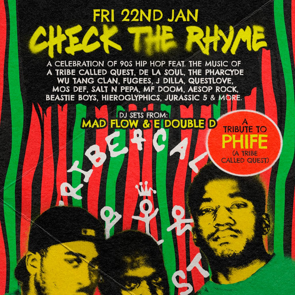 Check The Rhyme – Phife (A Tribe Called Quest) Tribute