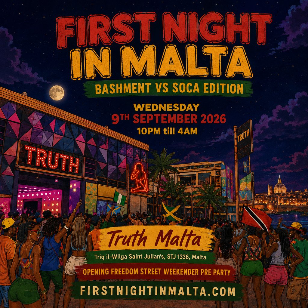 FIRST NIGHT IN MALTA - Freedom Street Opening Party
