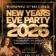 Club Heat NYE Party. Prosecco Reception & Fleur Du Mal Live Event Title Pic
