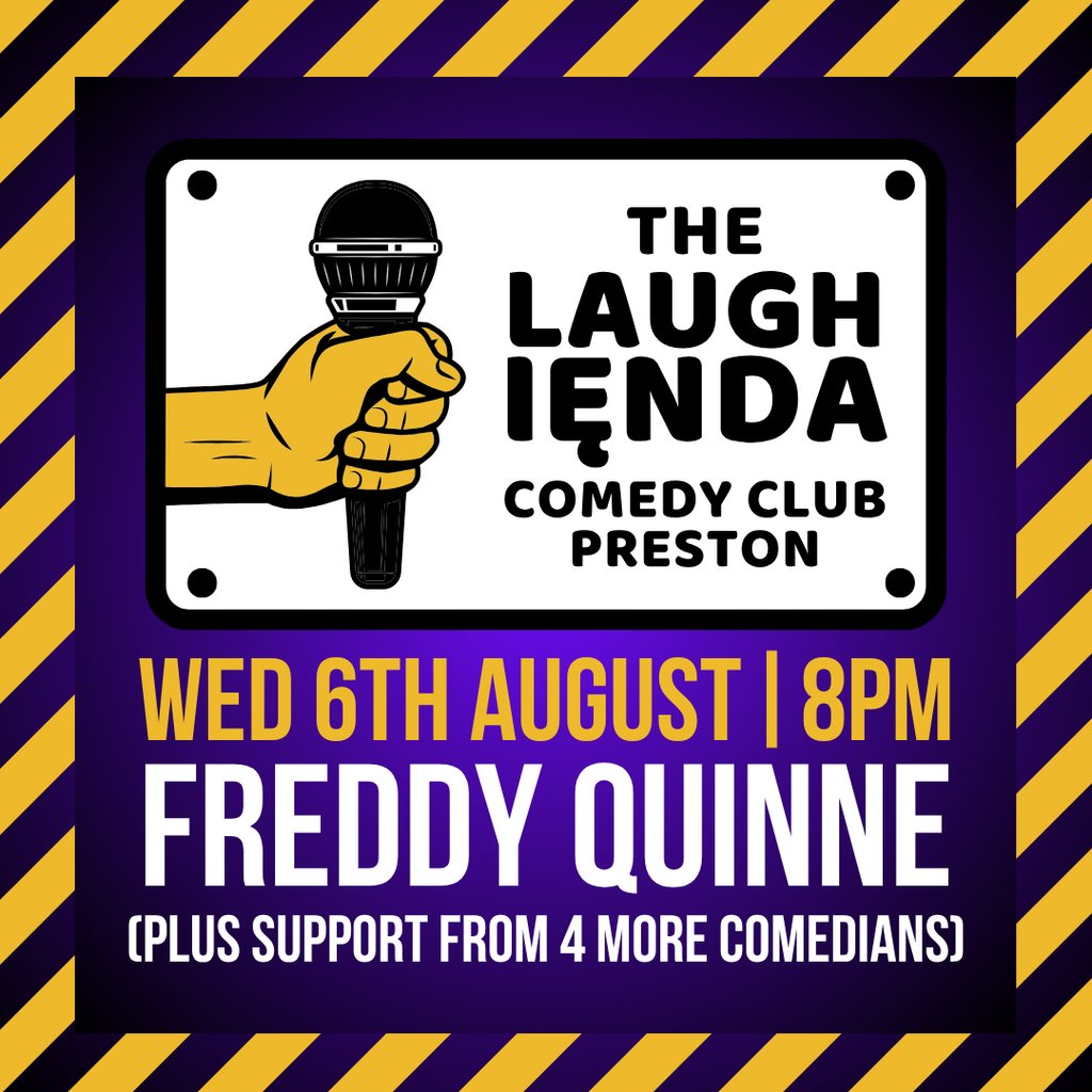 The Laughienda Comedy Club Preston | 6th Aug 2025