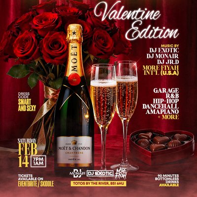 Roses & Champagne Valentine Edition