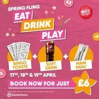 Spring Fling Tickets - Buzz Bingo Walsall 19/04 at Buzz Bingo Walsall