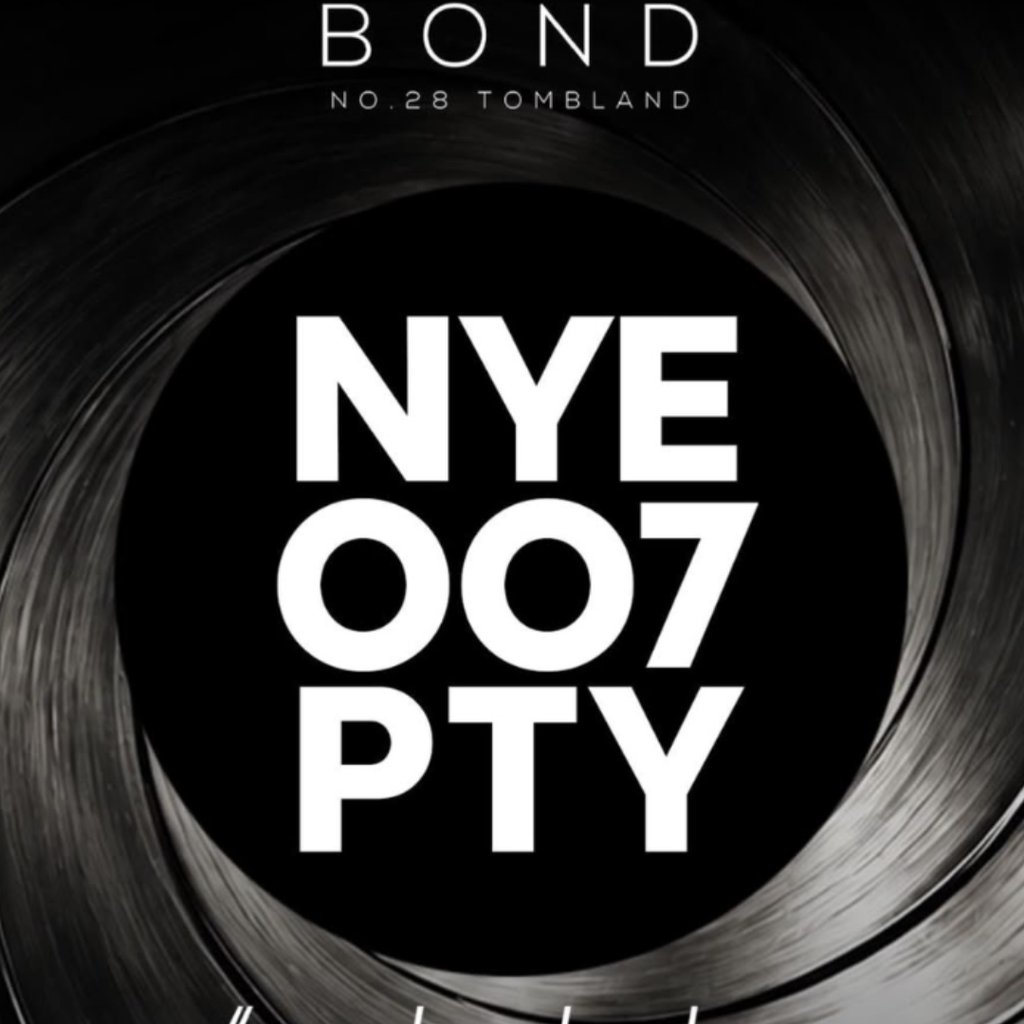 Bond Presents 007 Theme for New Year's Eve