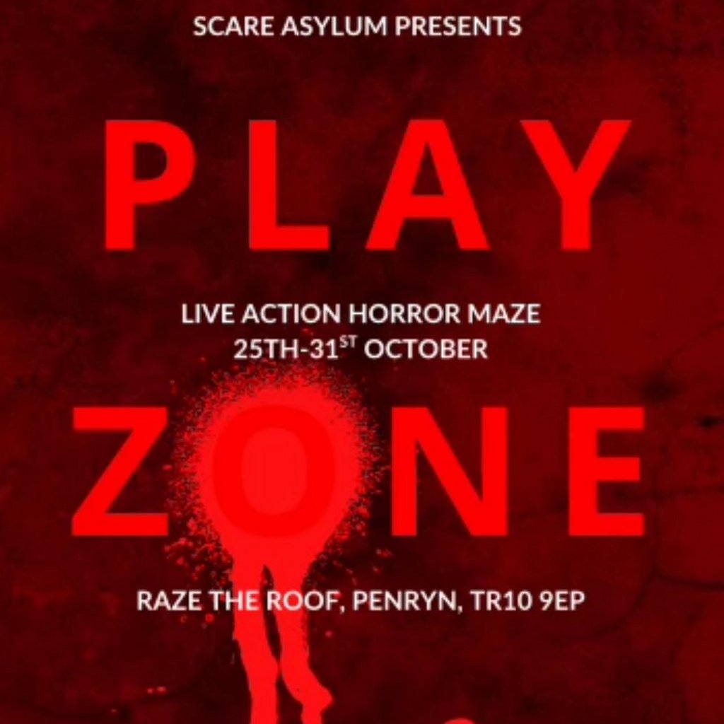 The Play Zone horror experience, 28 October | Event in Penryn | AllEvents