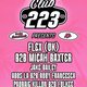CLUB 223 Presents Flex (UK) B2B Micah Baxter Event Title Pic