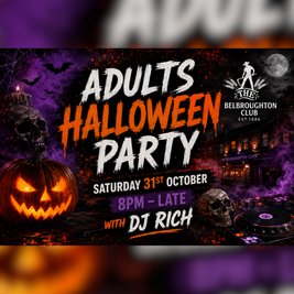 Adults Halloween Party